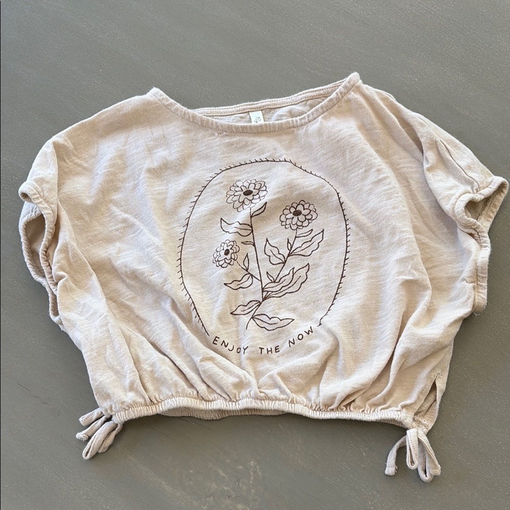 Rylee + Cru Cream Floral Top